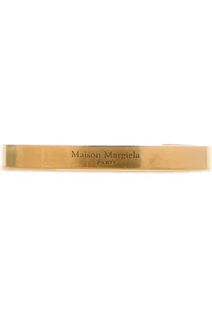 Maison Margiela Femme, Accessoires, Jaune, Taille: XL Bracelet en Argent 925 Doré