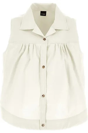 FAY Femme, Blouses et Chemises, Blanc, Taille: 42 FR Chemise