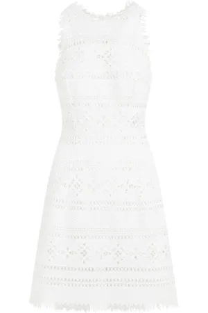 ERMANNO SCERVINO Femme, Robes, Blanc, Taille: 38 FR Robe en polyester