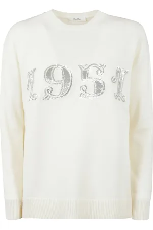 Max Mara Femme, Pulls, Blanc, Taille: 38 FR Débardeur Pull Aubergine