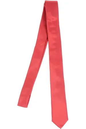 D.A. Daniele Alessandrini Homme, Accessoires, Rouge, Taille: ONE Size Élégante Collection de Cravates en Soie
