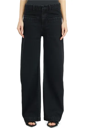 Entire Studios Femme, Jeans, Noir, Taille: 40 FR Pantalon Aimant Denim Magnétite