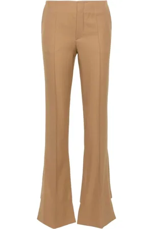 Chloé Femme, Pantalons, , Taille: 40 FR Pantalon Bootcut en Laine Vierge