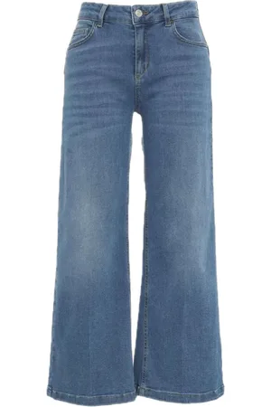 Liu Jo Femme, Jeans, Bleu, Taille: W28 Wide Jeans