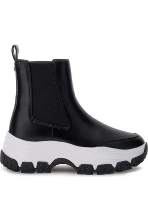 Guess Femme, Chaussures, Noir, Taille: 38 EU Chelsea Bottes