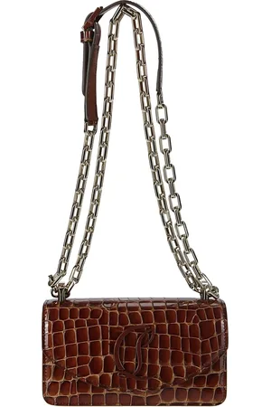 Christian Louboutin Femme, Sacs, Brun, Taille: ONE Size Loubi54 Chain Crossbody Small