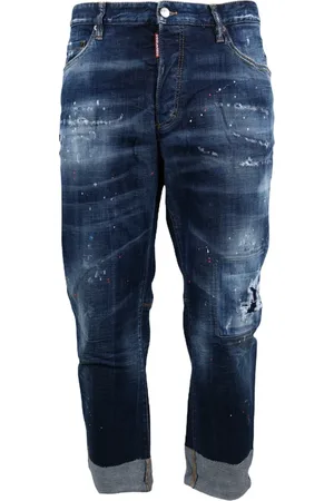 Dsquared2 Homme, Jeans, Bleu, Taille: M Jeans Droits