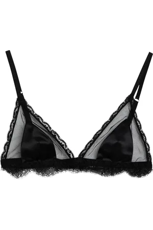 Dolce & Gabbana Femme, Tops, Noir, Taille: 36 FR Ensemble Lingerie Bralette Intime