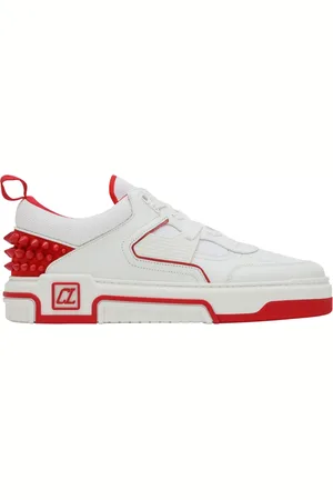 Christian Louboutin Homme, Chaussures, Blanc, Taille: 43 1/2 EU Low Top Astro Baskets