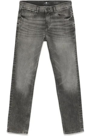 7 for all Mankind Homme, Jeans, Noir, Taille: W34 Slimmy HAL Jeans