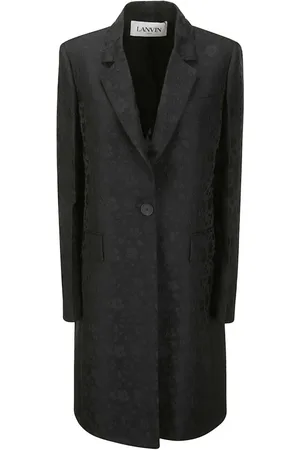 Lanvin Femme, Manteaux, Noir, Taille: 38 FR Manteau Cape de Soirée