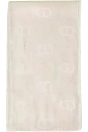 Twin-Set Femme, Accessoires, , Taille: ONE Size Étole Jacquard avec Lurex et Ovale