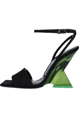 The Attico Femme, Chaussures, Noir, Taille: 36 EU Sandales Noires