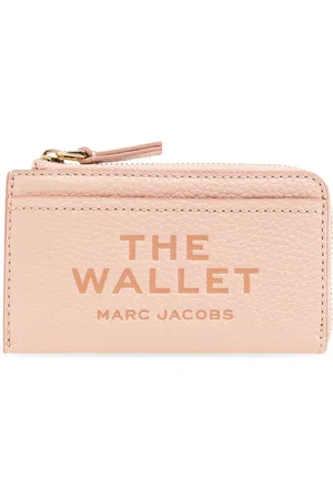 Marc Jacobs Femme, Accessoires, Rose, Taille: ONE Size Portefeuille en cuir