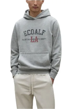 ECOALF Homme, Sweatshirts et sweats à capuche, Gris, Taille: XL Venicealf Sweat à capuche