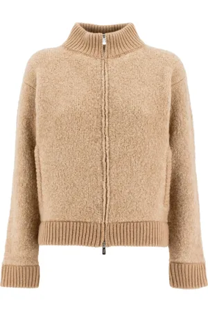 FEDELI Femme, Vestes, , Taille: 38 FR Blouson Teddy Camel