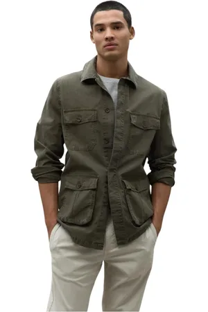 ECOALF Homme, Vestes, Vert, Taille: M Veste Safari