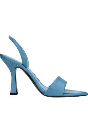 3Juin Femme, Chaussures, Bleu, Taille: 40 EU Sandales Bleu Clair
