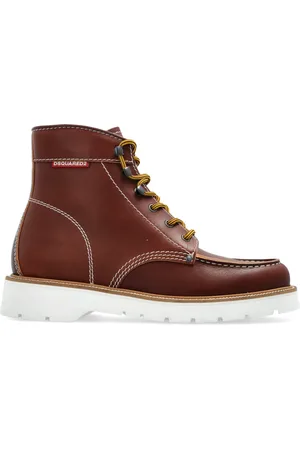Dsquared2 Homme, Chaussures, Brun, Taille: 41 1/2 EU Bottines Marron