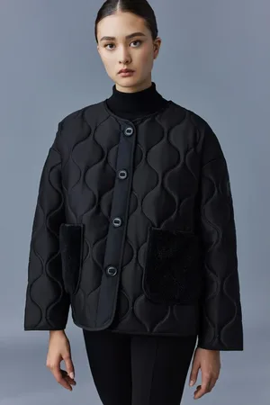 Mackage Femme, Vestes, Noir, Taille: 38 FR Veste Légère Kenzy