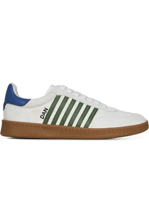 Dsquared2 Homme, Chaussures, Blanc, Taille: 40 EU Boxer Baskets