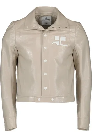 Courrèges Homme, Vestes, , Taille: S Réédition Veste en Vinyle