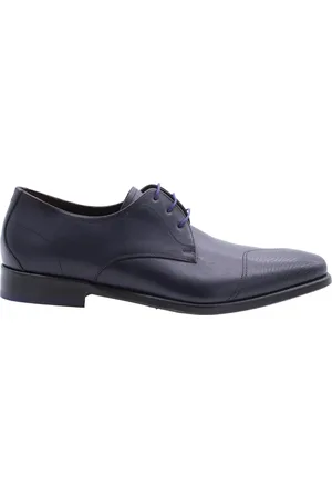Floris van Bommel Homme, Chaussures, Bleu, Taille: 42 1/2 EU Chaussures à lacets Mazenzele