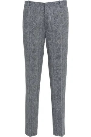 Circolo Homme, Pantalons, Gris, Taille: L Pantalon de Costume Gris