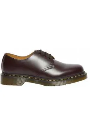 Dr. Martens Femme, Chaussures, Brun, Taille: 36 EU 1461 Oxford en Cuir Lisse