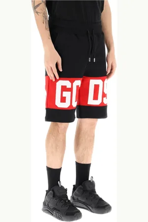 GCDS Homme, Shorts, Noir, Taille: L Collection de Vêtements Streetwear Élégants et Tendance