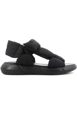 Elena Iachi Femme, Chaussures, Noir, Taille: 36 EU Sandales Plates
