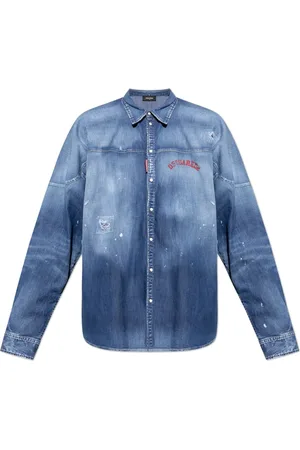 Dsquared2 Homme, Chemises, Bleu, Taille: S Chemise en jean