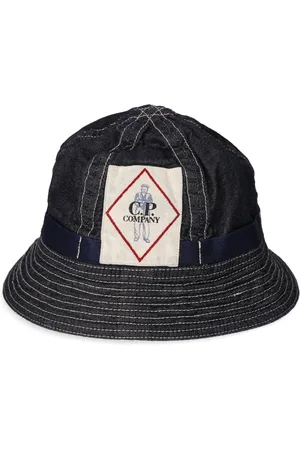 C.P. Company Homme, Accessoires, Bleu, Taille: L Bob élégant avec clous métalliques