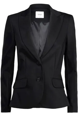 Summum Woman Femme, Vestes, Noir, Taille: 38 FR Blazer Noir Tailleur