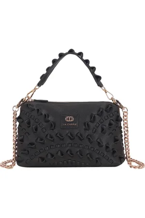 La Carrie Femme, Sacs, Noir, Taille: ONE Size Sac à Main Noir Sunrise pour Femmes Modernes