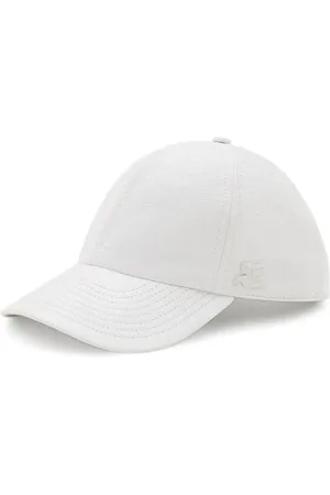 Courrèges Homme, Accessoires, Blanc, Taille: S Casquette de baseball avec logo