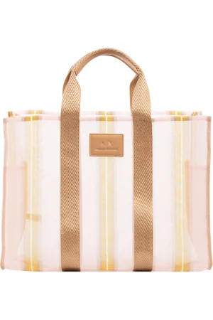 Armani Exchange Femme, Sacs, Rose, Taille: ONE Size Sac Fourre-Tout Multicolore avec Logo