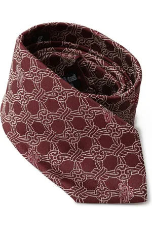 Emporio Armani Homme, Accessoires, Rouge, Taille: ONE Size Cravate en soie