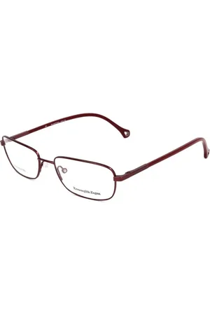 Ermenegildo Zegna Unisex, Accessoires, Rouge, Taille: ONE Size Montre à Cadran Rouge et Monture Métallique