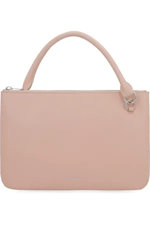 Jil Sander Femme, Sacs, Rose, Taille: ONE Size Sac à Main en Cuir Chic avec Bandoulière Amovible