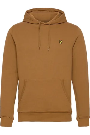 Lyle & Scott Homme, Sweatshirts et sweats à capuche, Brun, Taille: M Pull à Capuche