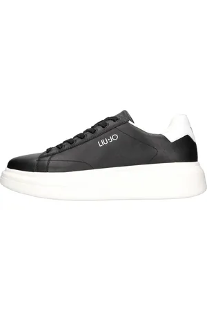 Liu Jo Homme, Chaussures, Noir, Taille: 43 EU Baskets Noires