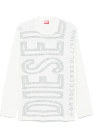 Diesel Homme, Tops, Blanc, Taille: L Jeans en denim élégants