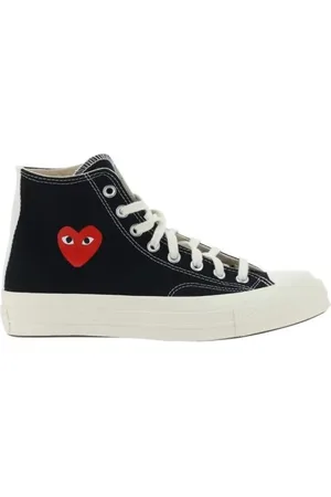 Comme des Garçons Homme, Chaussures, Noir, Taille: 38 1/2 EU Baskets Montantes