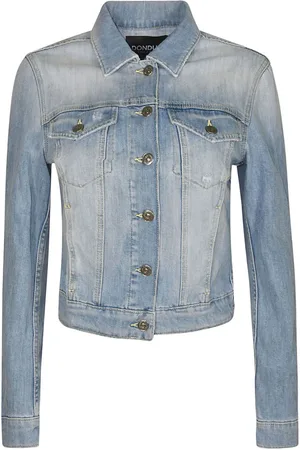 Dondup Femme, Vestes, Bleu, Taille: 40 FR Veste en jean