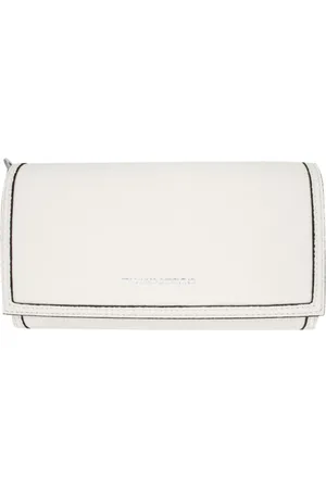 ERMANNO SCERVINO Femme, Sacs, Blanc, Taille: ONE Size Portefeuille à bandoulière en cuir souple