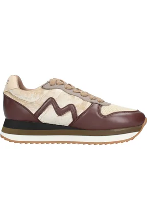 Maliparmi Femme, Chaussures, Brun, Taille: 40 EU Baskets en polyamide