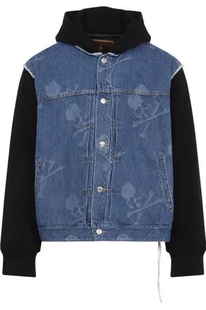 MASTERMIND Homme, Vestes, Bleu, Taille: L Veste Bleue pour Homme Confort Stylé
