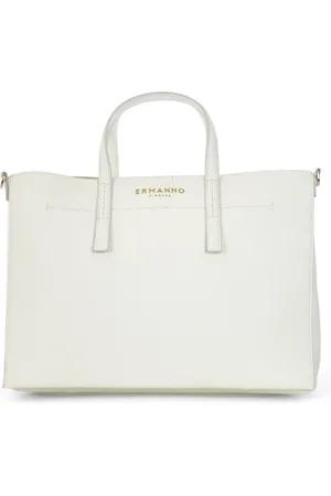 ERMANNO SCERVINO Femme, Sacs, Blanc, Taille: ONE Size Grand Tote Tiara Élégant et polyvalent
