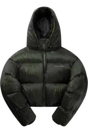 Daily paper Homme, Vestes, Vert, Taille: L Veste matelassée craquelée